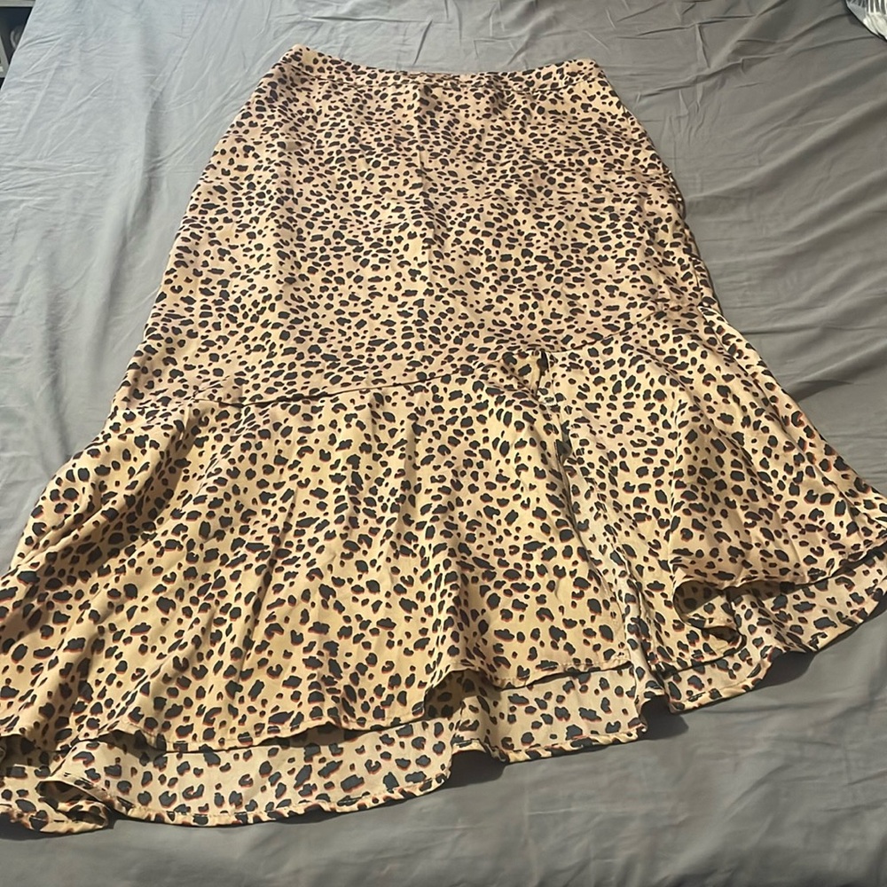 Split Hem Maxi Skirt